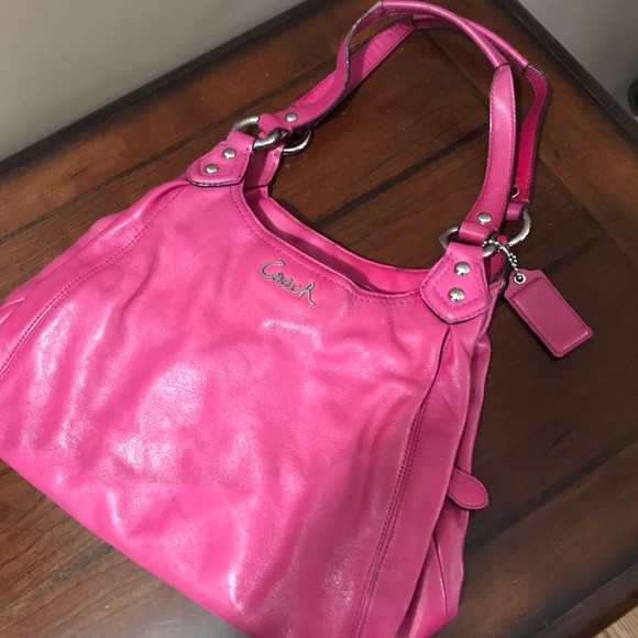 Pink Coach purse - Picture 2 of 8